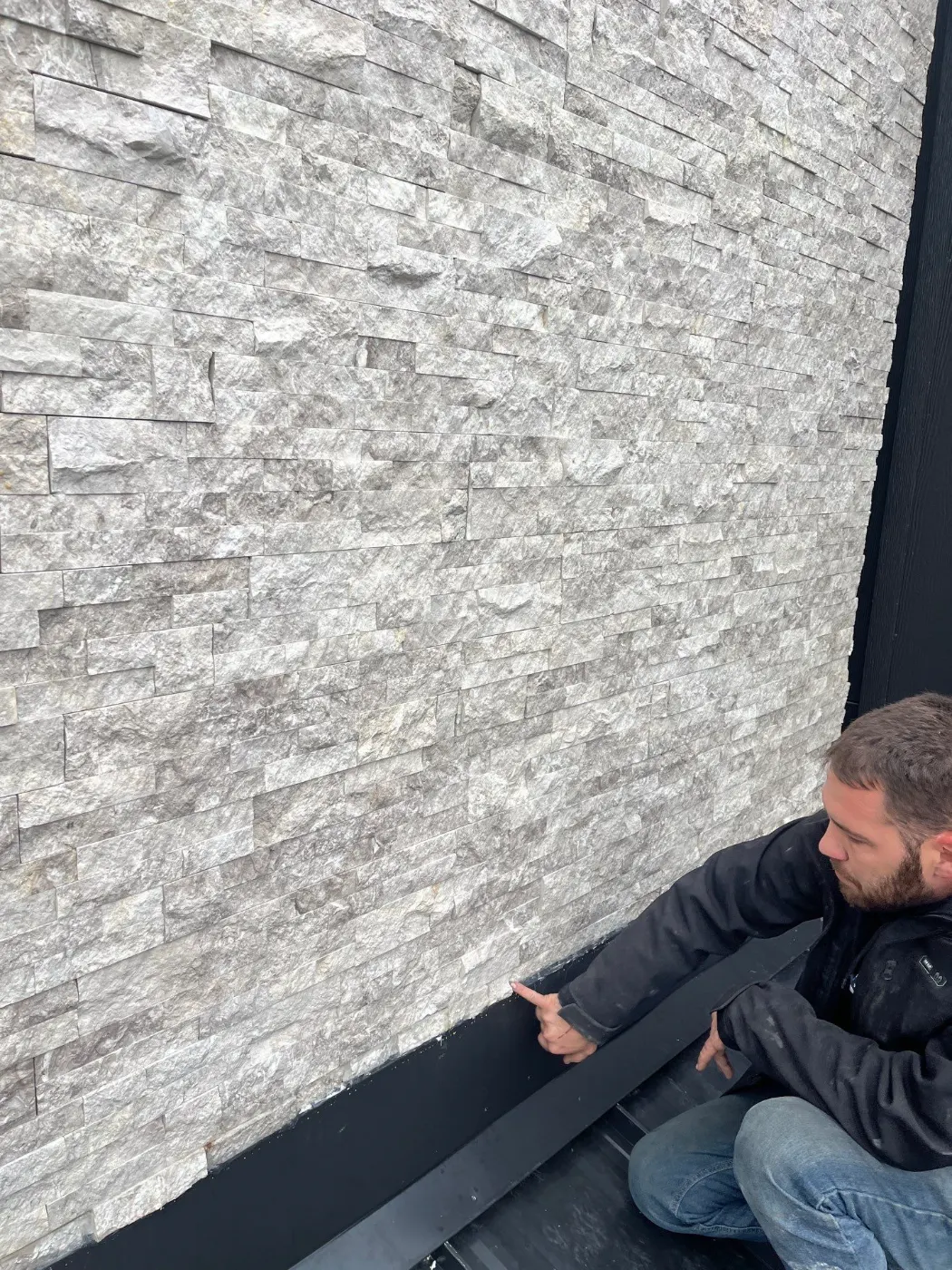Siding installation documented in Sheffield Park